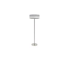 Lampa podłogowa SOLO 3xE14/40W/230V szara/błyszczący chrom