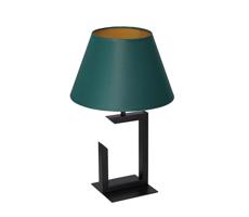 Lampa stołowa 1xE27/60W/230V 45 cm zielony/złoty