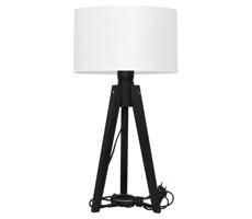 Lampa stołowa ALBA 1xE27/60W/230V białe/sosna