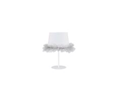 - Lampa stołowa dziecięca BALLET 1xE14/40W/230V biały/szary