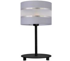 Lampa stołowa HELEN 1xE27/60W/230V szary/czarny