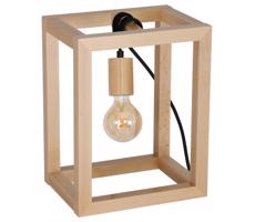 Lampa stołowa LEGNO 1xE27/60W/230V