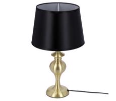 Lampa stołowa PRIMA GOLD 1xE27/60W/230V czarna/złota