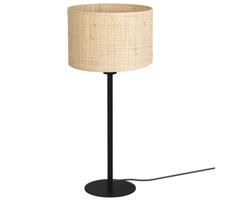 Lampa stołowa RATTAN 1xE27/60W/230V śr. 25 cm rattan