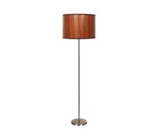 Lampa stołowa TIMBER 1xE27/60W/230V brązowy/matowy chrom