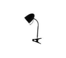 - Lampa stołowa z klipsem 1xE27/11W/230V czarna/chrom