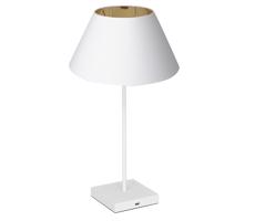 Lampa stołowa ze złączem USB 1xE27/60W/230V biała