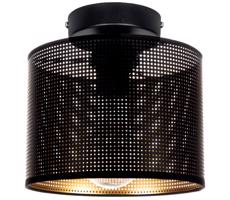 Lampa sufitowa ALDO 1xE27/60W/230V śr. 20 cm czarny