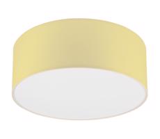 Lampa sufitowa SIRJA PASTEL 1xE27/60W/230V śr. 35 cm żółta