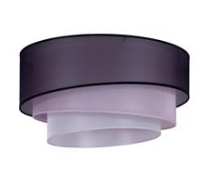 - Lampa sufitowa TRIO 3xE27/15W/230V śr. 60 cm czarny/różowy/srebrny