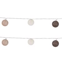 Łańcuch świetlny LED Laurent, 10 kuli śr. 4 cm, ciepła biała, 1,5 m