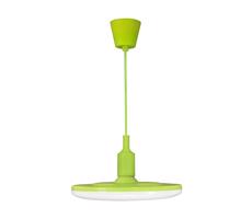 LED Lampa wisząca KIKI 1xE27/10W/230V zielona