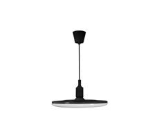 LED Lampa wisząca KIKI 1xE27/15W/230V czarna