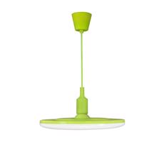 LED Lampa wisząca KIKI 1xE27/15W/230V zielona