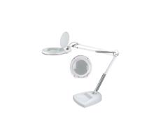 LED Lampka stołowa z lupą LED/15W/230V