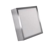 LED Plafon LED/12,5W/230V 3000/3500/4000K 17x17 cm chrom