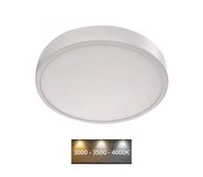 LED Plafon LED/28,5W/230V 3000/3500/4000K śr. 30 cm biały