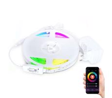 LED RGB Ściemnialna taśma LED/24W/230V 5m 3000-6000K Wi-Fi Tuya