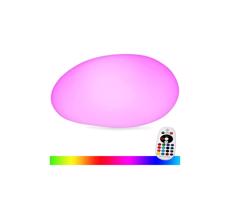 LED RGB Ściemniana lampa zewnetrzna LED/1W/230V 28cm IP67 + pilot