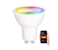 LED RGB Ściemniana żarówka GU10/5W/230V 2700-6500K Wi-Fi Tuya