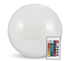 LED RGBW Lampa solarna BALL LED/1,2V śr. 30 cm IP65 + pilot zdalnego sterowania