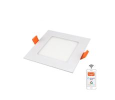 LED Ściemnialna lampa wpuszczana LED/12W/230V 3000-6500K Wi-Fi Tuya