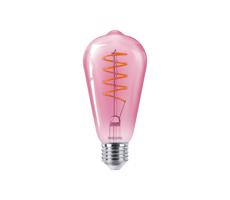 LED Ściemniana żarówka DECO Philips ST64 E27/4,5W/230V 1800K