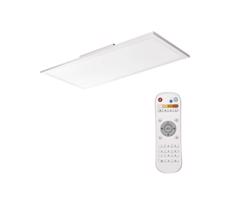 LED Ściemniany plafon LED/25W/230V + pilot prostokąt 2700K-6000K