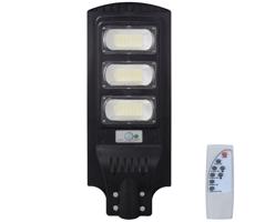 LED Solarna lampa uliczna z czujnikiem STREET LED/15W/3,2V IP65 + pilot