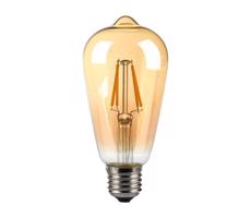 LED Żarówka FILAMENT AMBER ST64 E27/8W/230V 2200K