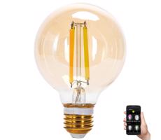 LED Żarówka FILAMENT G80 E27/6W/230V 2700-6500K -