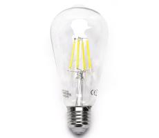 LED Żarówka FILAMENT ST64 E27/6W/230V 6500K -