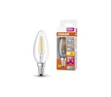 LED Żarówka ściemnialna VINTAGE B35 E14/4W/230V 2700K - Osram