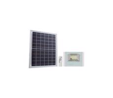 LED Zewnętrzny naświetlacz solarny LED/12W/3,2V IP65 4000K + pilot