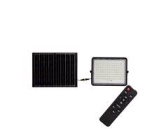 LED Zewnętrzny naświetlacz solarny LED/20W/3,2V 4000K czarne + +pilot