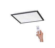 Leuchten Direkt 14755-18- LED Ściemniany plafon FLAT LED/28W/230V + pilot