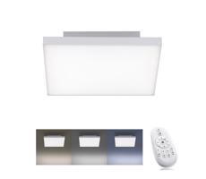 Leuchten Direkt 15550-16 - LED Plafon ściemnialny CANVAS LED/17W/230V + Pilot