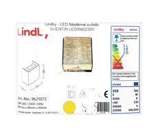 Lindby - LED Kinkiet QUENTIN LED/5W/230V