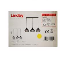 Lindby - Żyrandol na lince FRANCES 3xE27/60W/230V