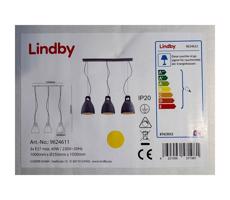 Lindby - Żyrandol na lince IBU 3xE27/60W/230V