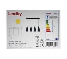 Lindby - Żyrandol na lince SANNE 4xE27/15W/230V