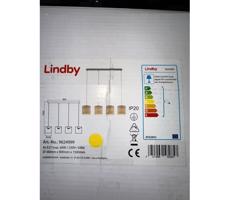 Lindby - Żyrandol na lince ZALIA 4xE27/60W/230V