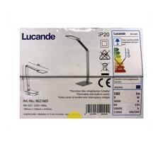 Lucande - LED Ściemnialna dotykowa lampa stolowa MION LED/8W/230V