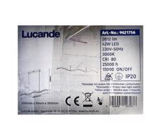 Lucande - LED Żyrandol ściemnialny na lince BRAMA LED/42W/230V