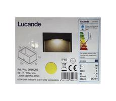 Lucande - Wbudowana lampa zewnętrzna LED MITJA LED/3W/230V IP65