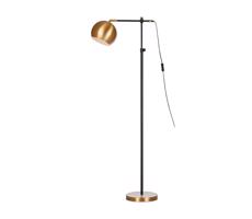 Markslöjd 107231 - Lampa podłogowa CHESTER 1xE27/40W/230V czarny/brąz