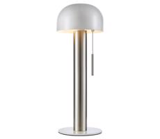 Markslöjd 108577 - Lampa stołowa COSTA 2xG9/18W/230V białe/matowy chrom