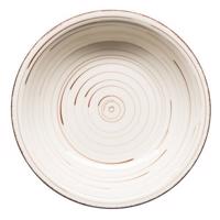 Mäser Ceramiczny talerz głęboki Bel Tempo 21,5 cm, beżowy, beżowy