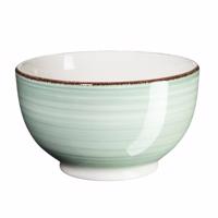 Mäser Miska ceramiczna Bel Tempo 14 cm, zielony, zielony