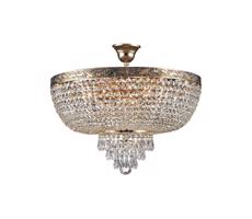 Maytoni DIA890-CL-06-G - Żyrandol natynkowy PALACE 6xE27/60W/230V